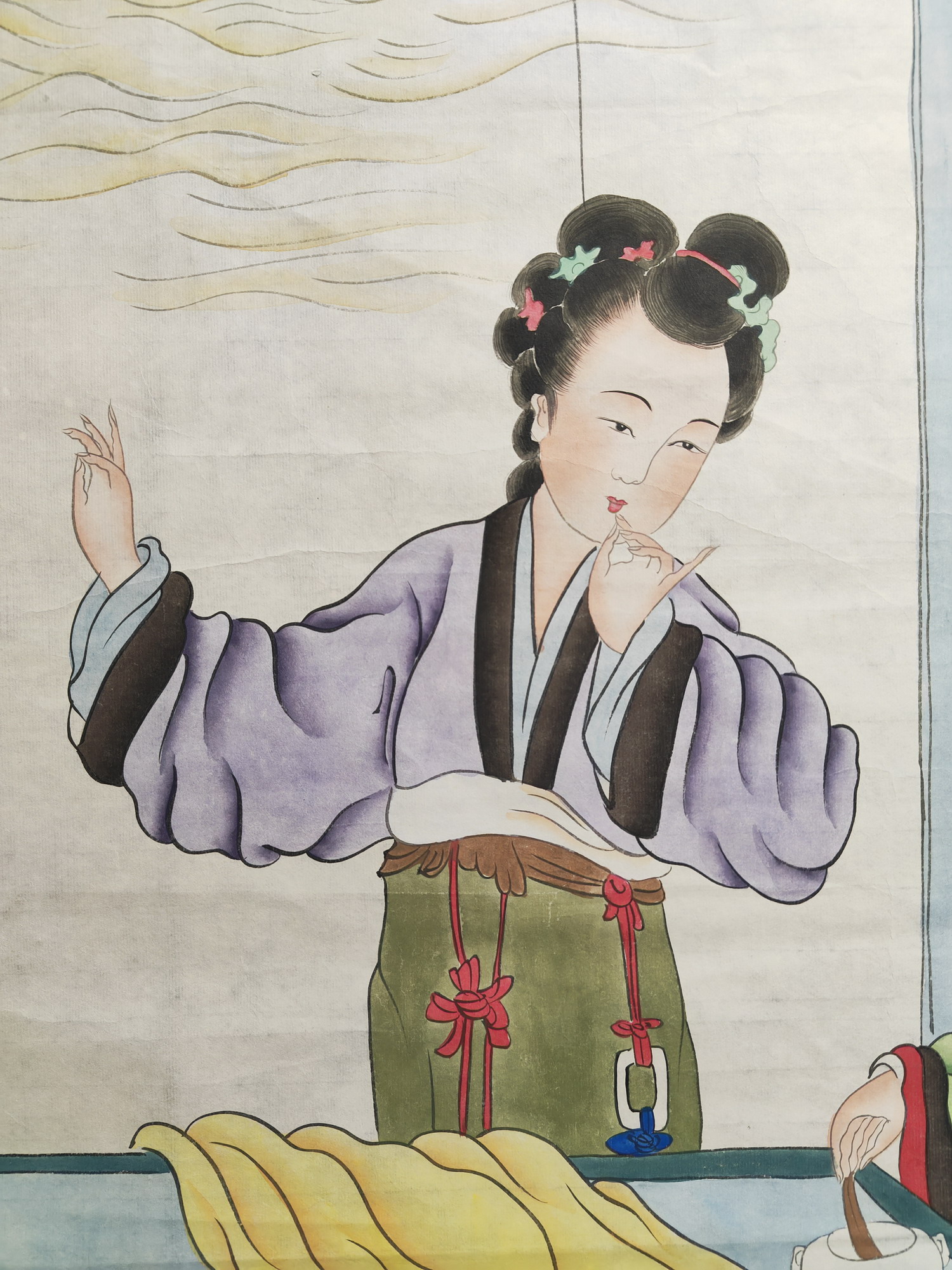 036 仇英仕女画心|品得拍—24小时在线拍卖平台