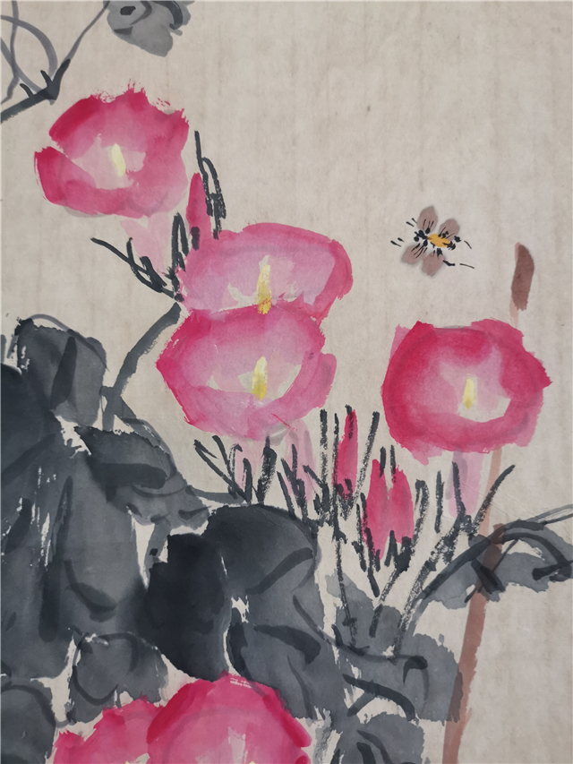 陈半丁的花卉小品，干净雅致_昙花_吴昌硕_波罗蜜