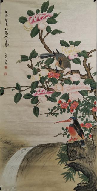 017 谢稚柳花鸟画心|品得拍—24小时在线拍卖平台