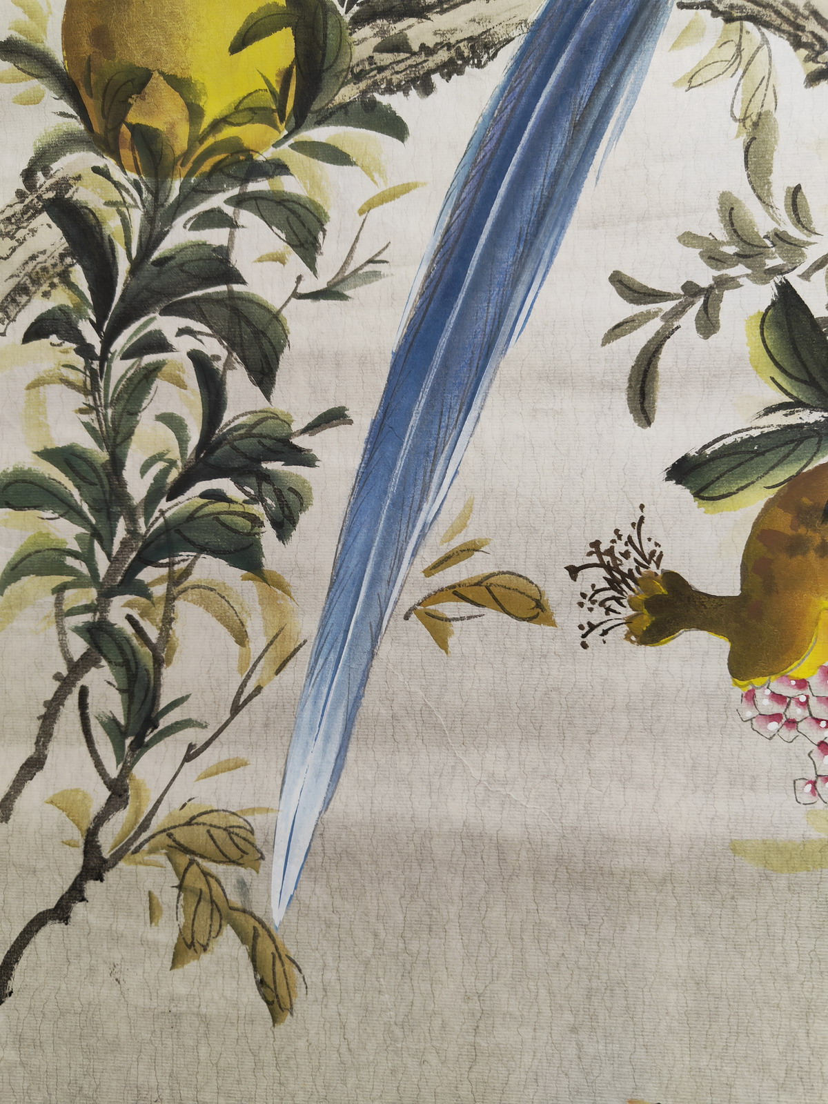 颜伯龙 花鳥圖 026 颜伯龙花鸟画心|品得拍—24小时在线拍卖平台