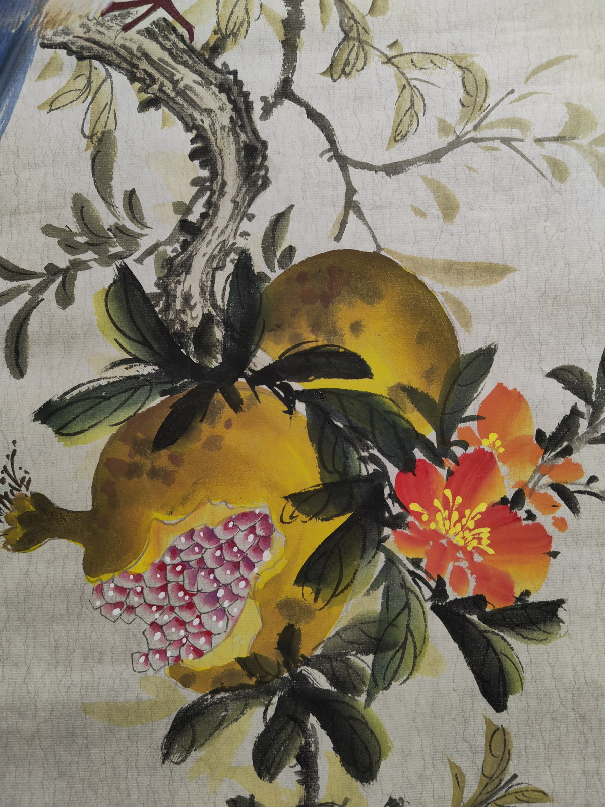 颜伯龙 花鳥圖 026 颜伯龙花鸟画心|品得拍—24小时在线拍卖平台