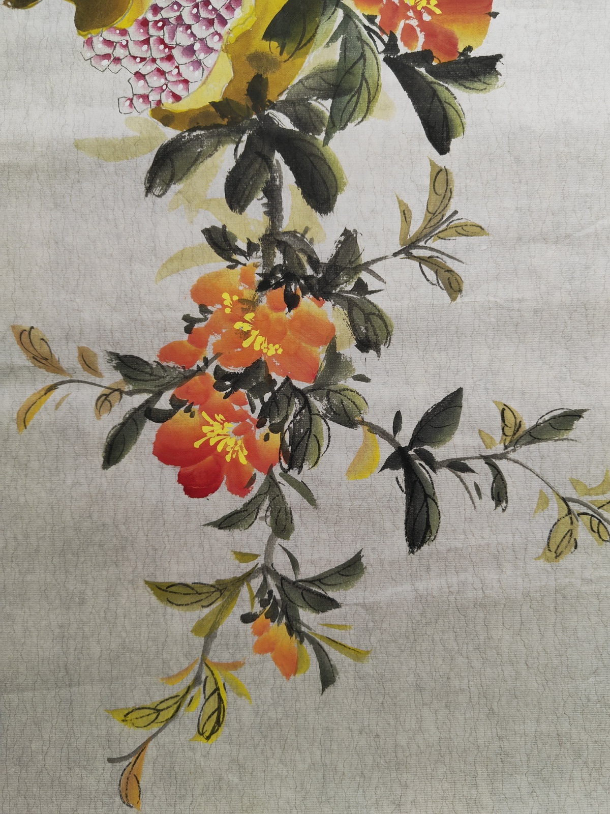 颜伯龙 花鳥圖 026 颜伯龙花鸟画心|品得拍—24小时在线拍卖平台