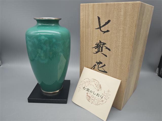 017 日本回流七宝烧花瓶|品得拍—24小时在线拍卖平台