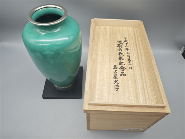 017 日本回流七宝烧花瓶|品得拍—24小时在线拍卖平台
