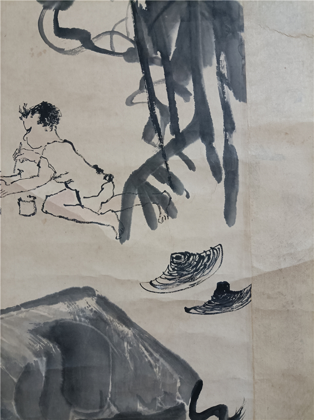 017 李可染牧童水牛立轴|品得拍—24小时在线拍卖平台