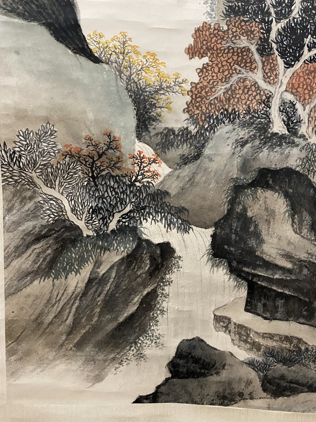 吴湖帆 山水图 0042 吴湖帆山水纸本立轴-艺术搜索_张雄艺术网