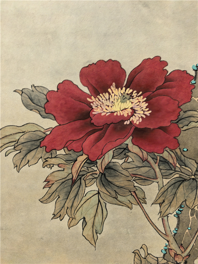 014 田世光花鸟纸本立轴|品得拍—24小时在线拍卖平台