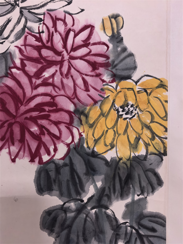 003 齐白石花卉草虫纸本立轴|品得拍—24小时在线拍卖平台