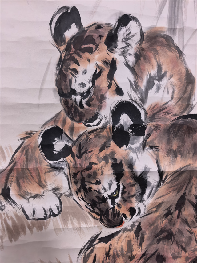 004 刘继卣老虎纸本立轴|品得拍—24小时在线拍卖平台