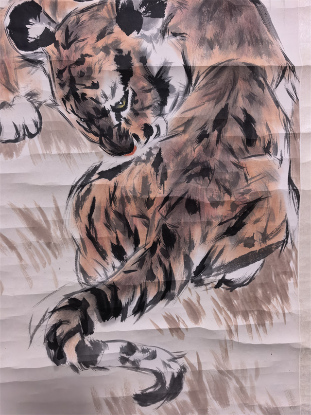 004 刘继卣老虎纸本立轴|品得拍—24小时在线拍卖平台