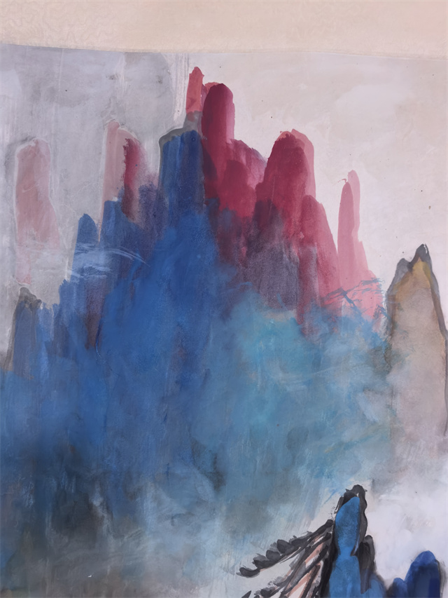 008 刘海粟山水纸本立轴|品得拍—24小时在线拍卖平台