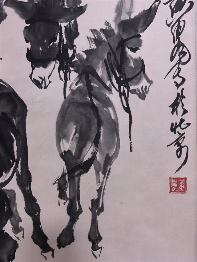 015 黄胄驴纸本立轴|品得拍—24小时在线拍卖平台