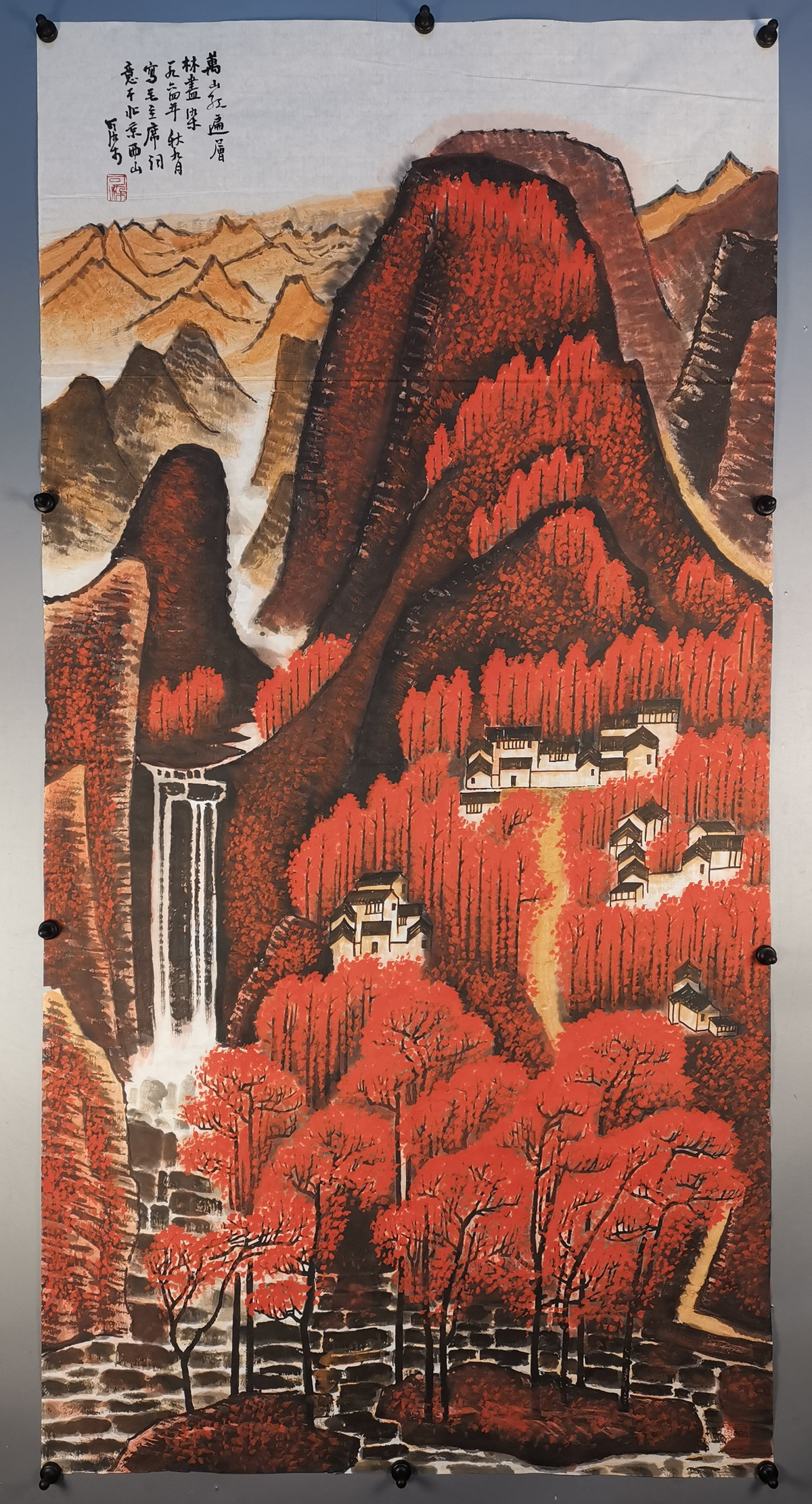 019 李可染万山红遍画心|品得拍—24小时在线拍卖平台