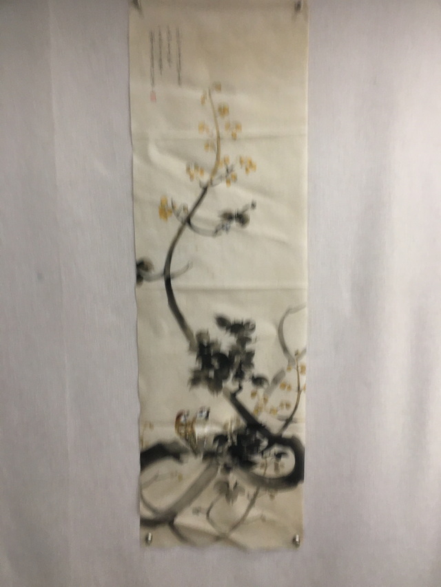 058 谢月眉花鸟绢本软片|品得拍—24小时在线拍卖平台