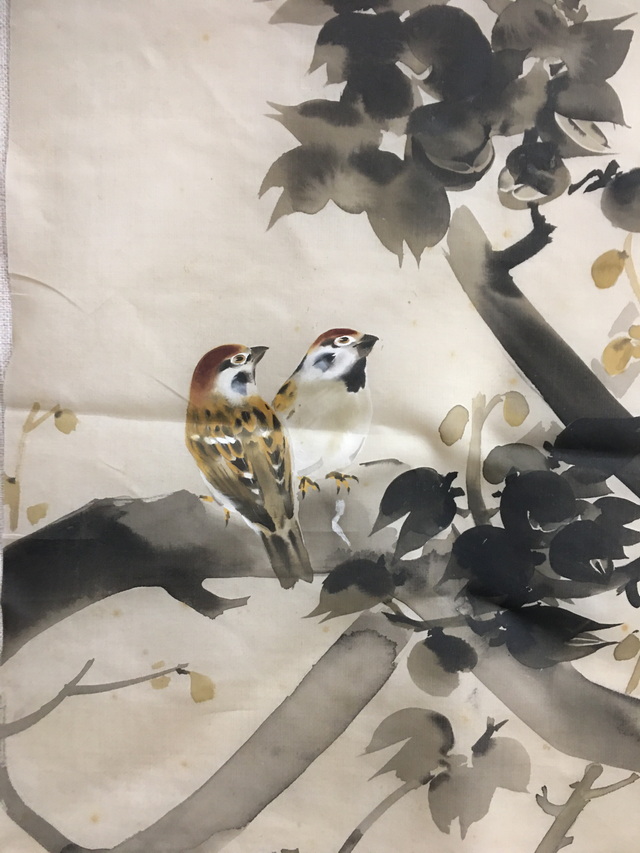 058 谢月眉花鸟绢本软片|品得拍—24小时在线拍卖平台